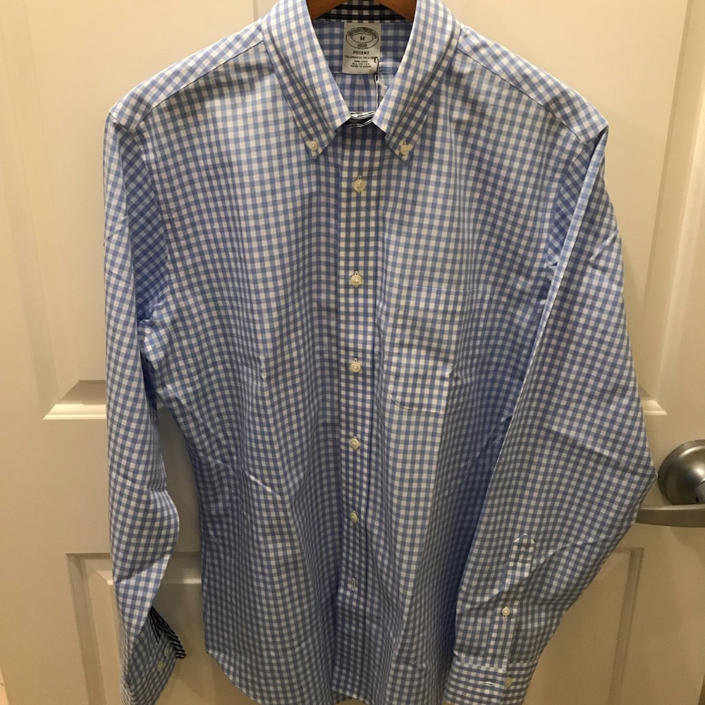 🎉Last Chance! NWT Brooks Brothers M Regent Shirt